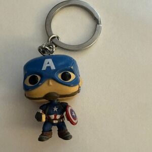 Funko Pop! Keychain Marvel Captain America‎ Collectible Figure 150212 DRM